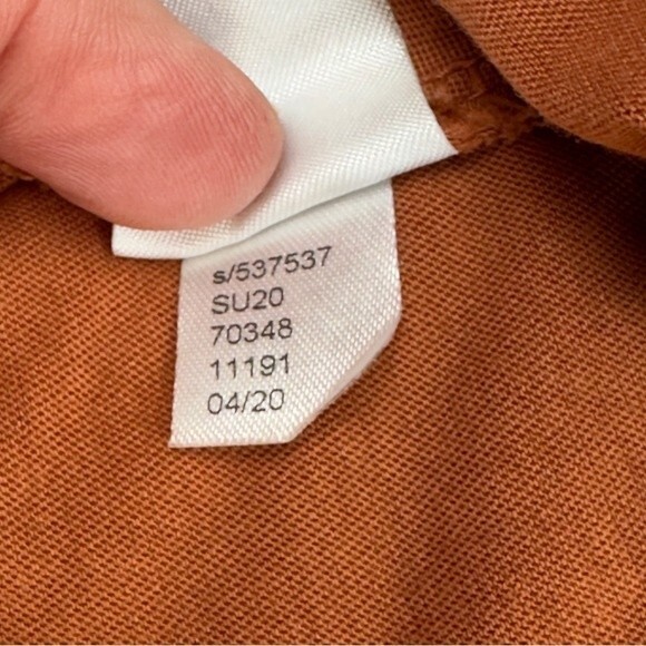 Loft Wedge T-Shirt Size Large - Gently Used - Rust color - Picture 6 of 11